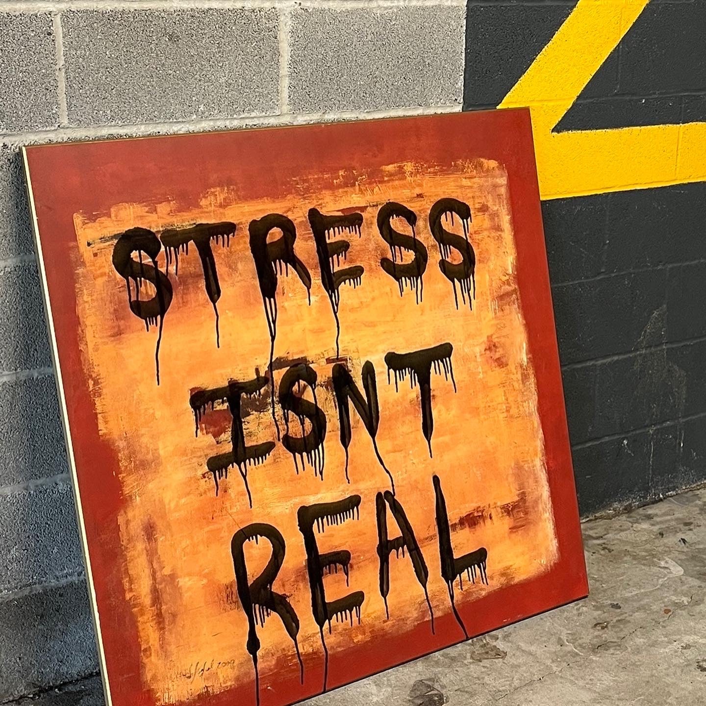 Stress Isn’t Real Long Sleeve | Streetwear Fit | Drop Shoulders