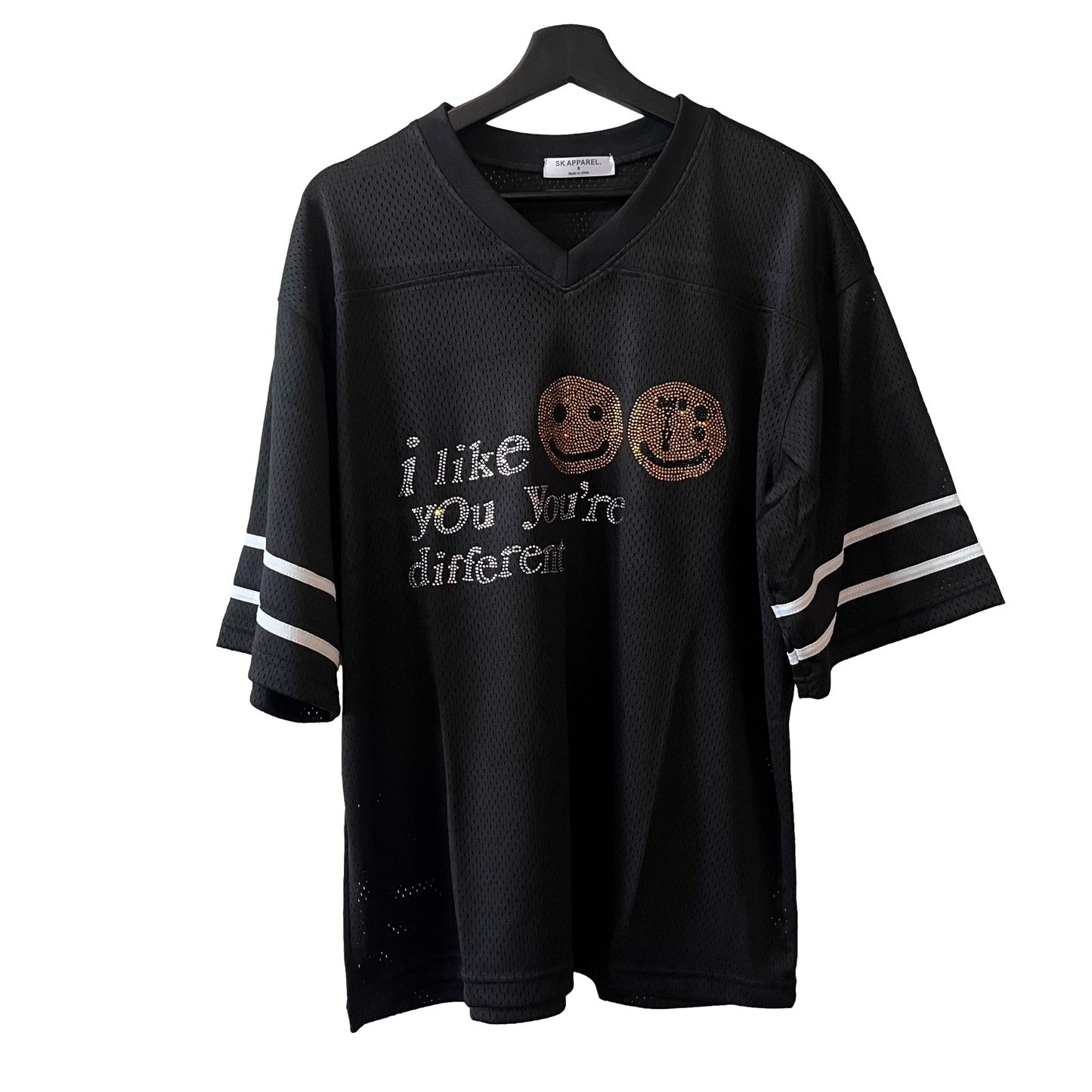 Mesh Football Cropped Jersey