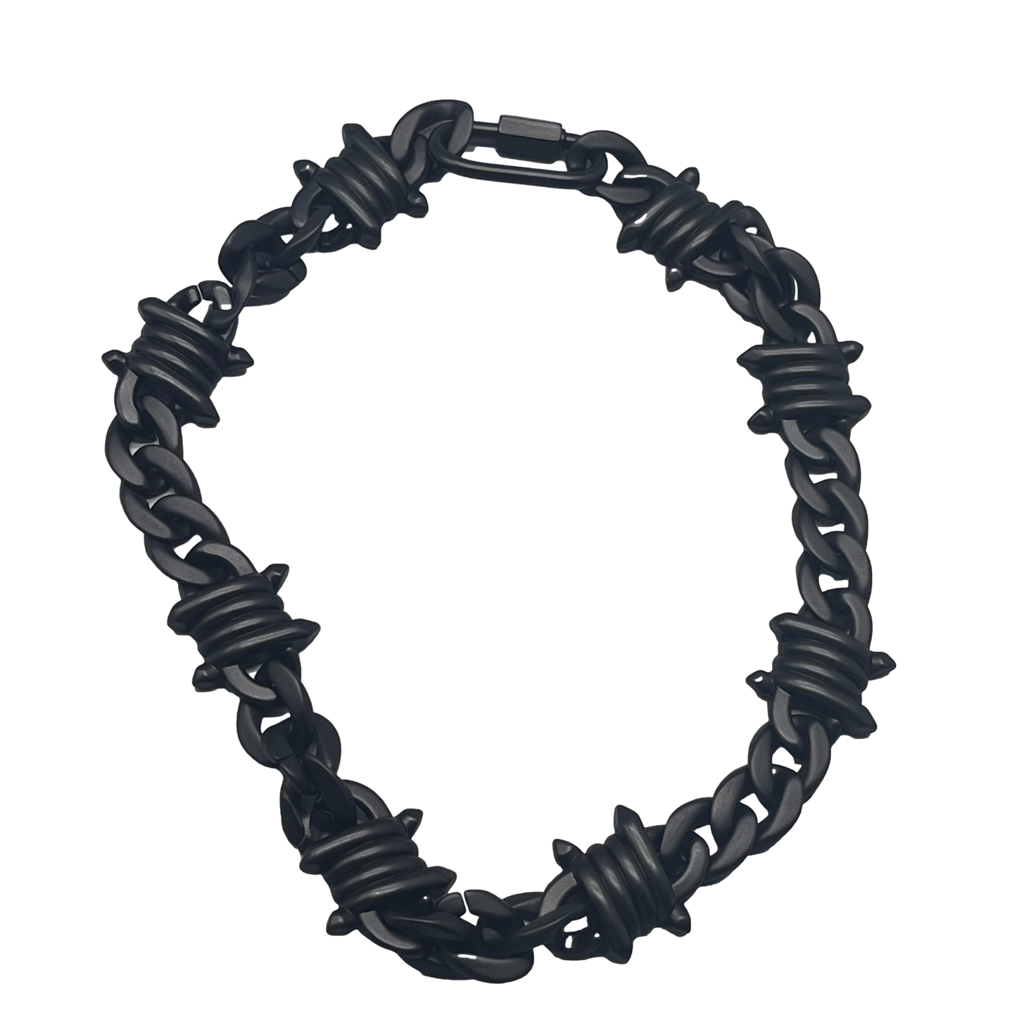 Acrylic Barbwire Chains - 20" | Stylish Jewelry | Durable Accessory