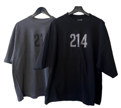 214 Bling Oversized Tee