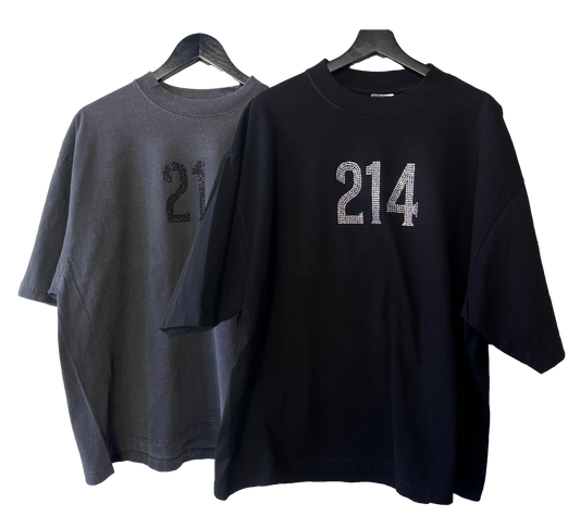 214 Bling Oversized Tee