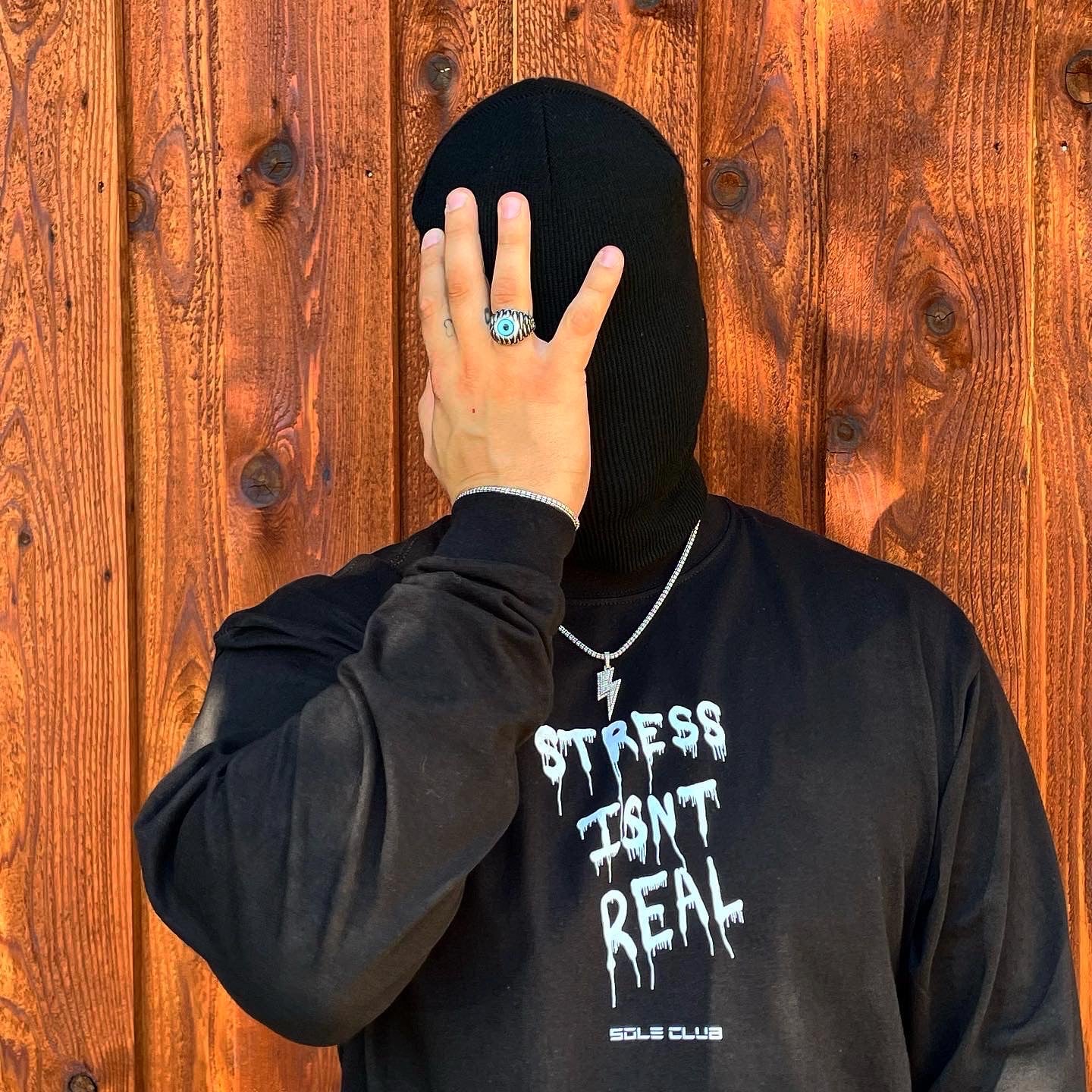 Stress Isn’t Real Long Sleeve | Streetwear Fit | Drop Shoulders