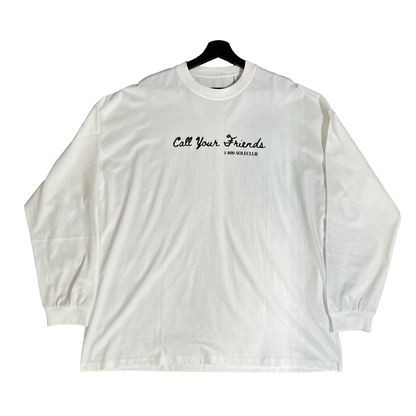 Call Your Friends Long Sleeve | Streetwear Fit | Drop Shoulders