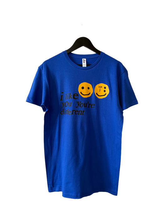 Blue I Like You Summer Tee