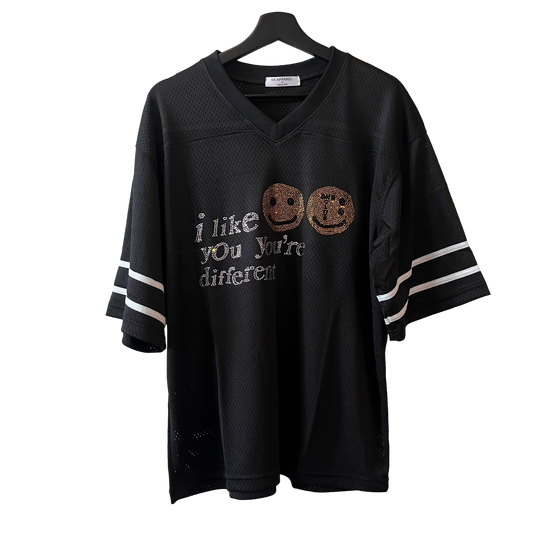 Mesh Football Cropped Jersey