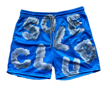 Blue Clouds Shorts | 6" Inseam | Comfortable & Stylish