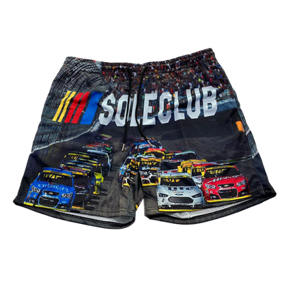 Nascar Shorts | 6" Inseam | Sporty & Stylish