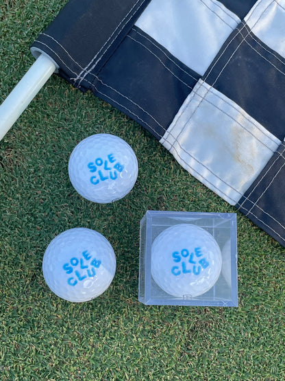 Collectable Golf Balls | 3 Balls with Display Case